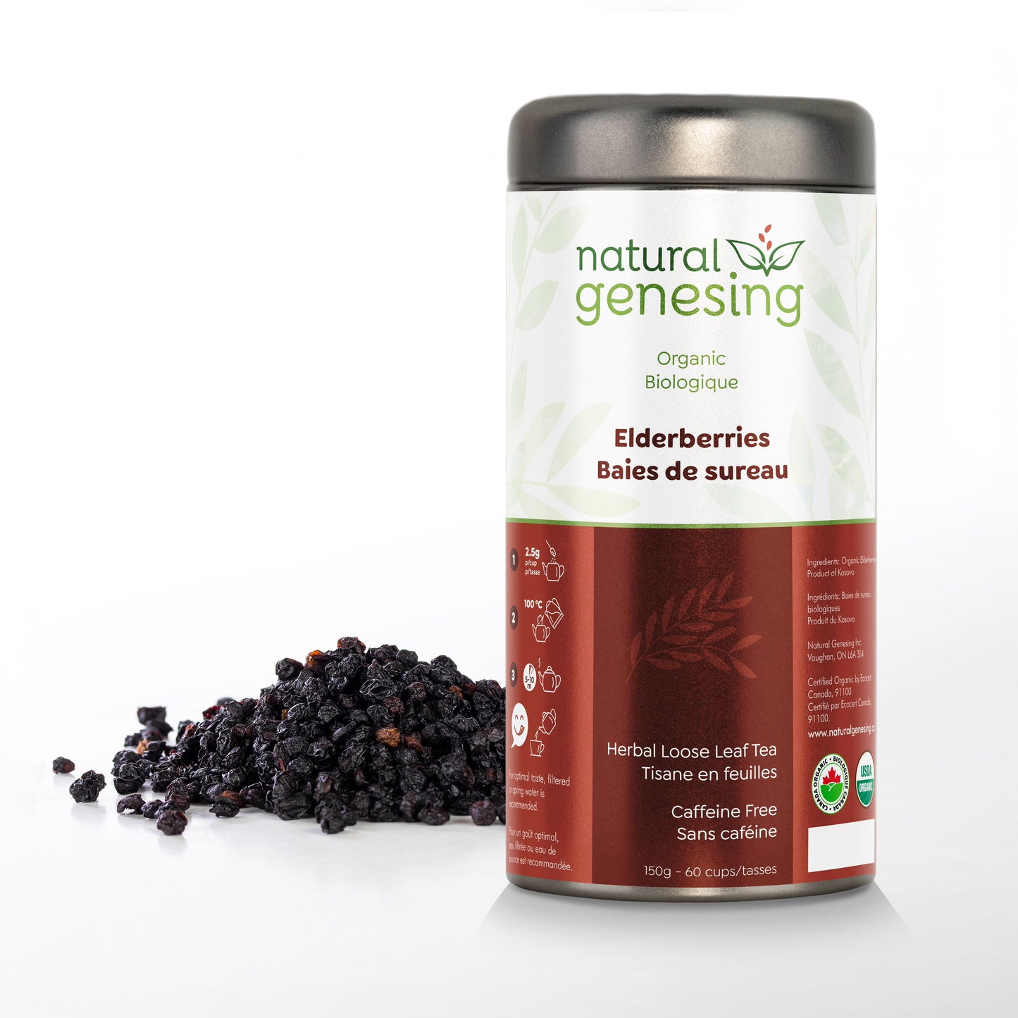 Organic Elderberry Tea: Rich in Antioxidants & Immune Support