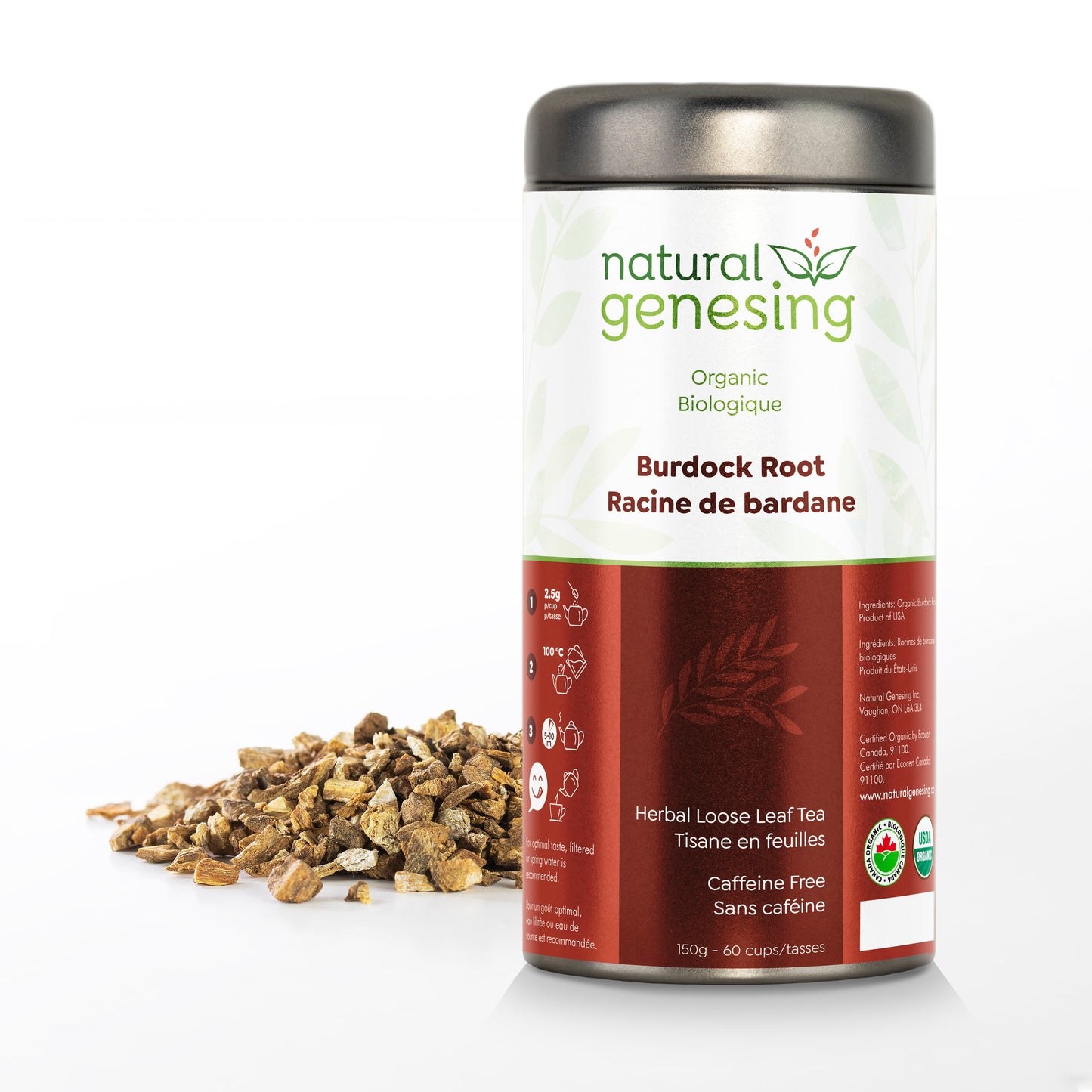 Organic Burdock Root Tea: Detox & Immune Support