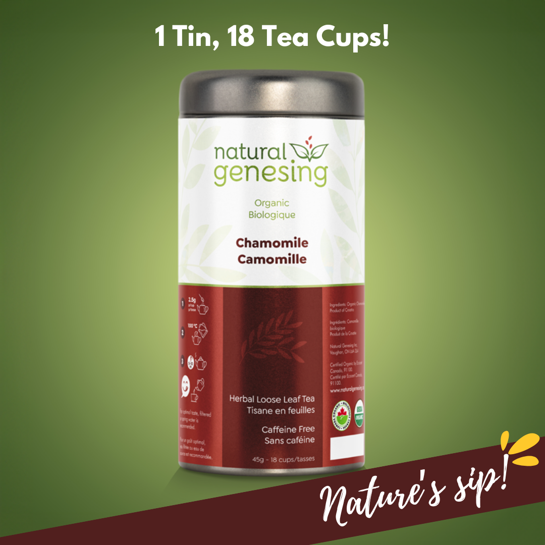 Organic Pure Chamomile Tea: Relaxing & Soothing Infusion